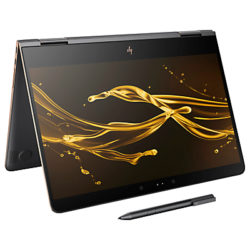 HP Spectre x360 13-ac001na Laptop with Stylus, Intel Core i5, 8GB RAM, 256GB, 13.3 Full HD, Dark Ash Silver